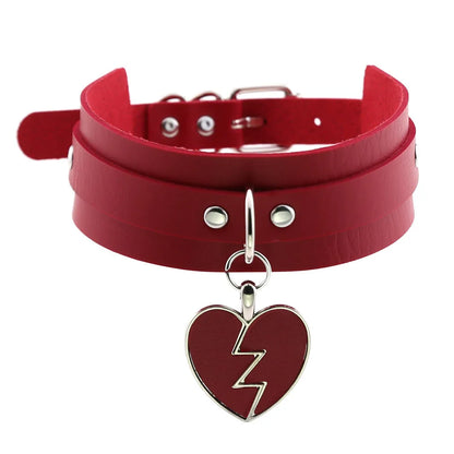 Exotic Accessories of Red Leather Half Face Fetish Cat Eye Mask with Ears for Couples Flirt Sex Toys Sexy Punk Collar Costumes