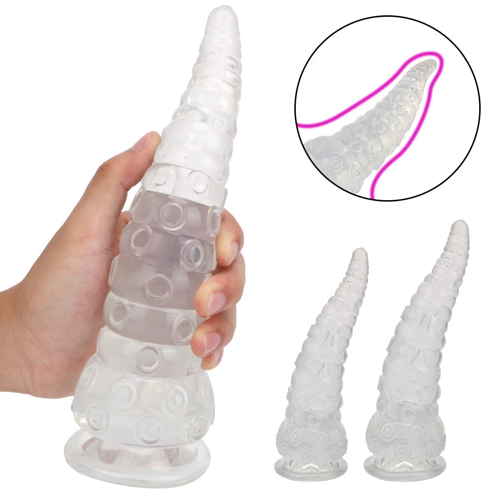 Butt Plugs Anal Plug Octopus Tentacle Sex Toys For Women Men Anus Vagina Dilator Adult Products Animal Dildos Big Erotic Games