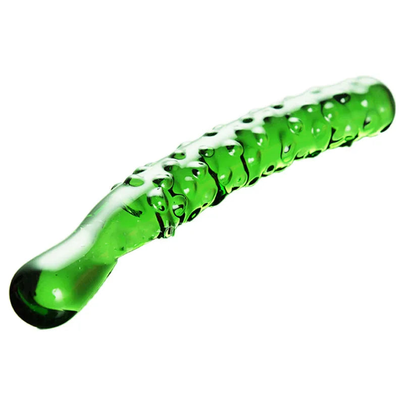 Textured Sensual Glass dildo penis crystal anal butt plug prostate massage g-spot female masturbation Sex toys for women men