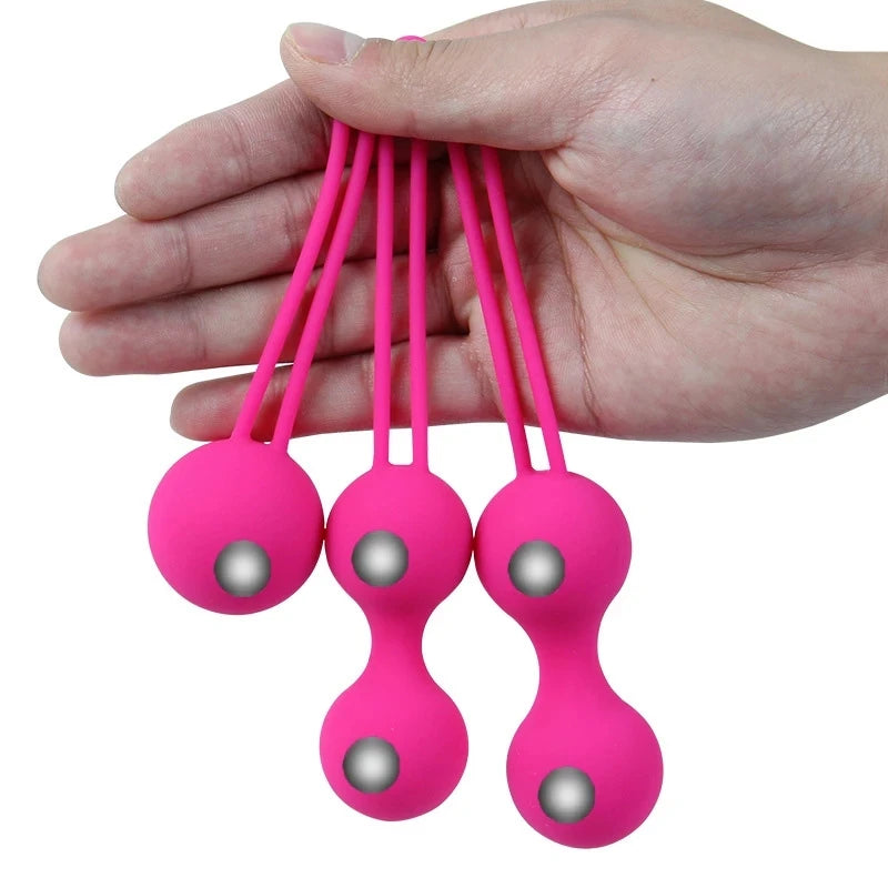 Safe Silicone Smart Ball Vibrator Kegel Ball Ben Wa Ball Vagina Tighten Exercise Machine Sex Toy for Women Vaginal Geisha Ball