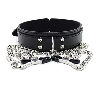 Adult Games Sexy Toys For Women Couples BDSM Bondage Fetish Collar Chain Collars Nipple Clamps Vagina Clitoris Sex Products