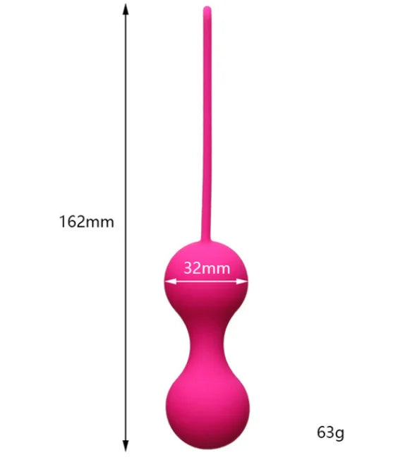 Safe Silicone Smart Ball Vibrator Kegel Ball Ben Wa Ball Vagina Tighten Exercise Machine Sex Toy for Women Vaginal Geisha Ball