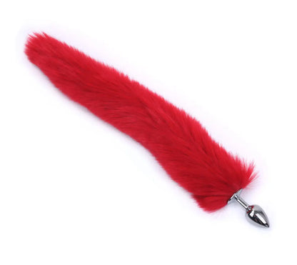 Sexy Fox Tail Anal Plug Metal Butt Plug Anal Sex Toys for Women Cosplay Sex Games For Couples Flirting Dildo Goods For Adults 18