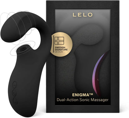LELO ENIGMA Dual-action Sonic Stimulation Waterproof Sex Toy  Vibrator Rabbit and Clitoral Sucker with 8 Vibrating Patterns