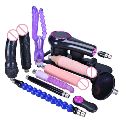 ROUGH BEAST Sex Machine for Woman and men Adjustable Masturbating Pumping with 3XLR Accessories Sex Gun Love Machine for Adult