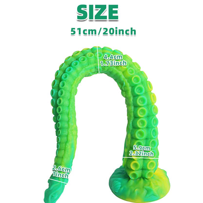 Octopus tentacles Dildo Soft Anal Plug Silicone Long Butt Plug Anus Expansion Prostate Massager Vagina Adult Sex Toys Sex Shop