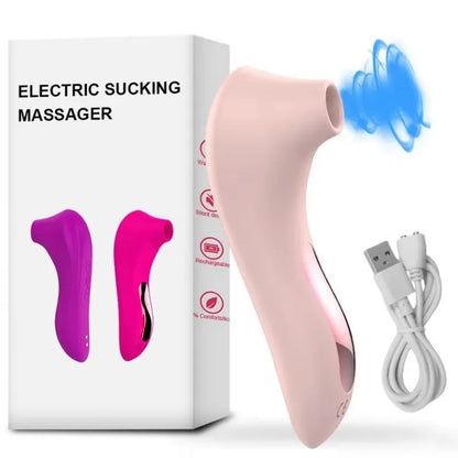 Satisfying Clitoris Sucker Vibrator Oral Vacuum Stimulator Nipple Pleasure Massager - Women's Sex Toy for Intense Stimulation