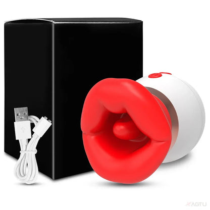 Vibrator Dildo Adult Sex Toys for Women Tongue Licking Sucking Vibrator Rose-Toy Anal Clit Nipple Stimulator Female Masturbation