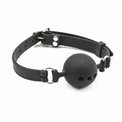 3 Sizes Soft Safety Silicone Open Mouth Gag Ball Bdsm Bondage Slave Ball Gag Erotic Sex Toys For Woman Couples Adult Sex Games