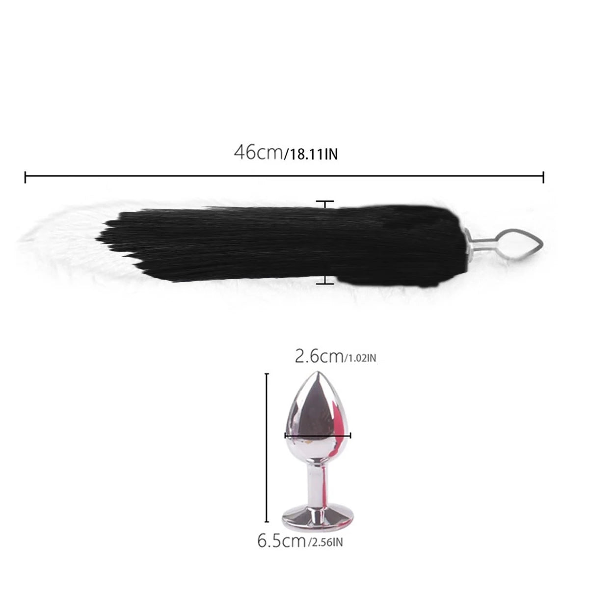 Fox Tail Anal Butt Plug Sex Toys for Women SM Cospaly Anal Stimulator Erotic Buttplug Adults Plush Tail Toys for Couples