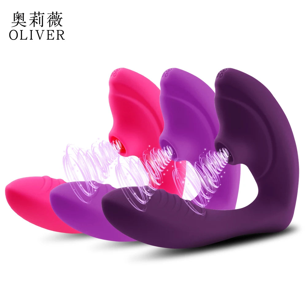 Clitoral Sucking Vibrator 20 Modes G Spot Oral Sex Clitoris Stimulator Vagina Sucker Wearable Erotic Adults Sex Toys for Women