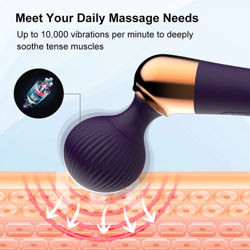 Masturbation Multifunctional Massage Vibrator Elbow- Av Stick Female Sex Machine  G-spot Clitoral Stimulator For Adults Sex Toy