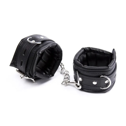 Stainless Steel Adjustable Open Leg Bar Handcuffs Ankle Cuffs Lockable Bondage Set Sex Slave Restraints Dog Collar Sex Toys BDSM