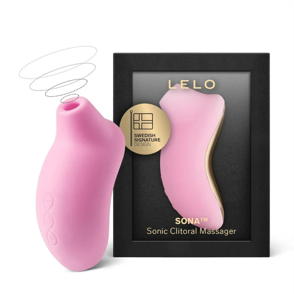 LELO SONA Sonic Massager, Waterproof Clit Sucker, Rechargeable Pulsating Vibrator for Women, Suction Vibrator Adult Sex Toy