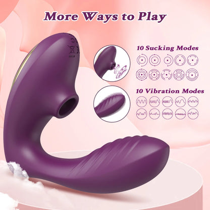Powerful Sucker Clitoris Vibrator For Women Clit Clitoral Sucking Vacuum Stimulator G-Spot Dildo Vibrating Adults Sex Toys Goods