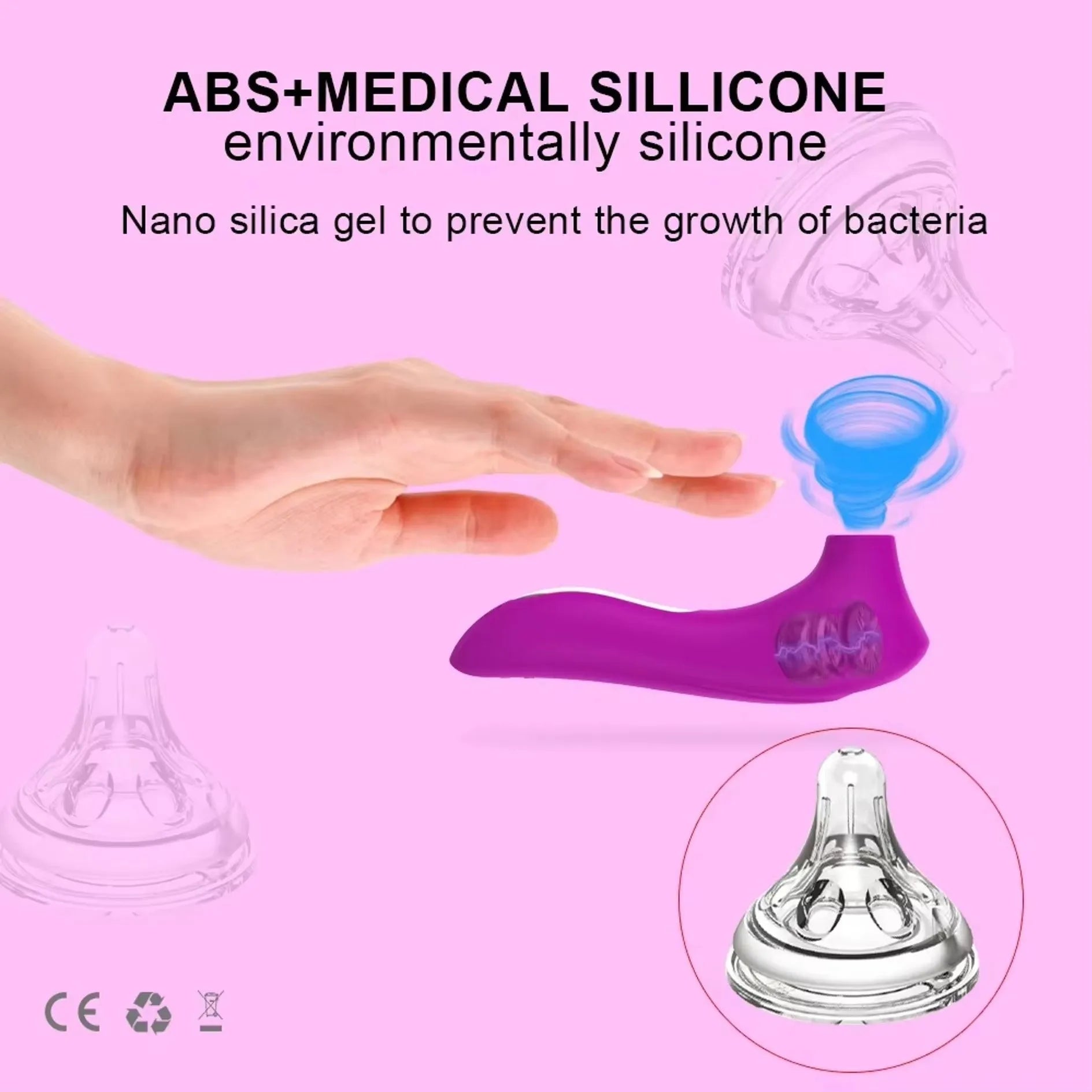 Satisfying Clitoris Sucker Vibrator Oral Vacuum Stimulator Nipple Pleasure Massager - Women's Sex Toy for Intense Stimulation