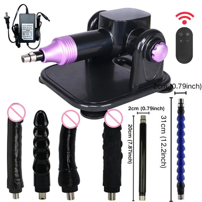 ROUGH BEAST A8 Automatic Adult Sex Machine, Stroke Masturbation Sex Toy, 3XLR Telescope Love Machine For Women And Men
