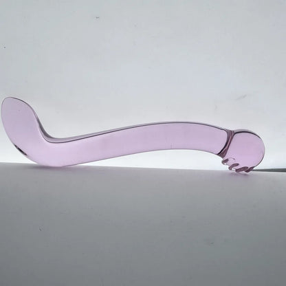 Crystal Glass Simulation Female Masturbation Orgasm Apparatus Anal Plug 150*25mm Alternative Stimulation BDSM Couple Sex