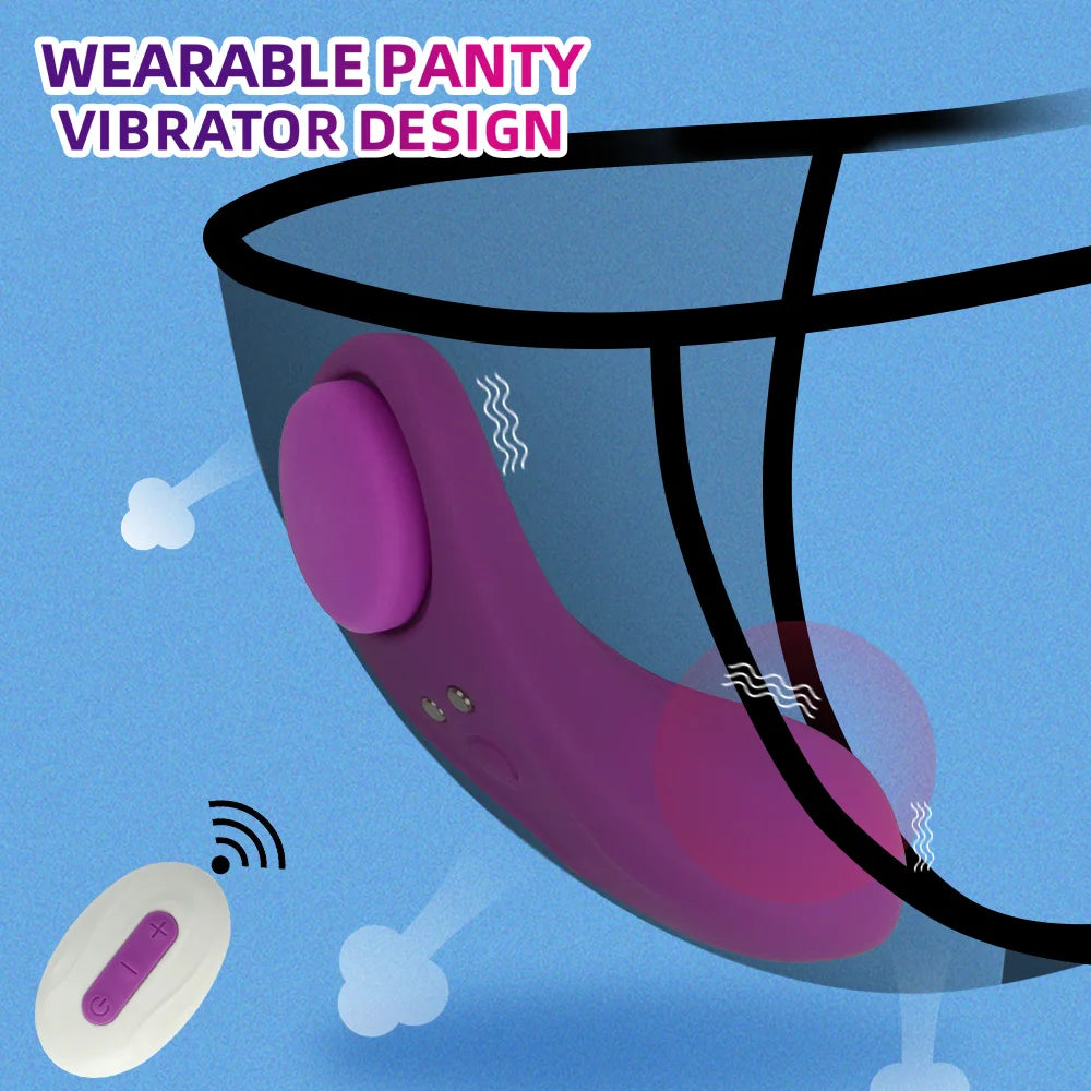 Panties Vibrator For Women Mini Vibrators Wireless Remote Control Adult Supplies Clitoris Stimulator Massager Vibro Sex Toys