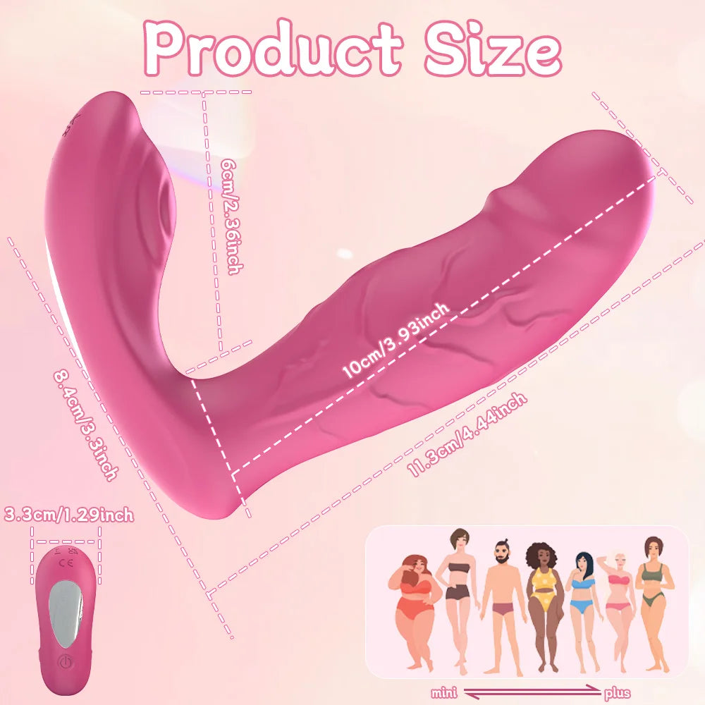 APP Control Wearable G Spot Vibrator Dildo Clitoris Stimulator for Women Clitoral Massager Vibrating Female Sex Toys Adult Goods