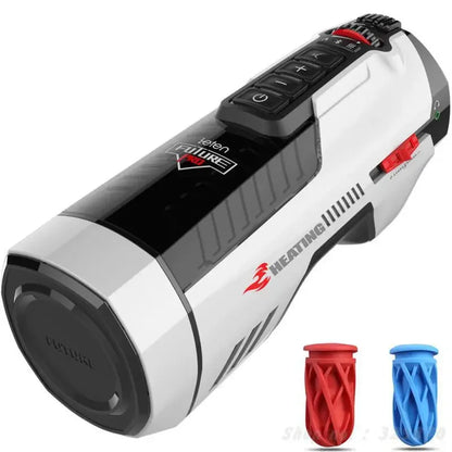 Leten Recharged 708 Male Masturbator Automatic Heated Sucking Machine Telescopic Vagina Pussy Masturbation Cup 18 Men Sex Toys