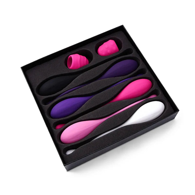 Smart Kegel Ball Vaginal Dumbbells Full Silicone Pussy Vagina Tighten Kegel Exercise Balls Set For Women Lady
