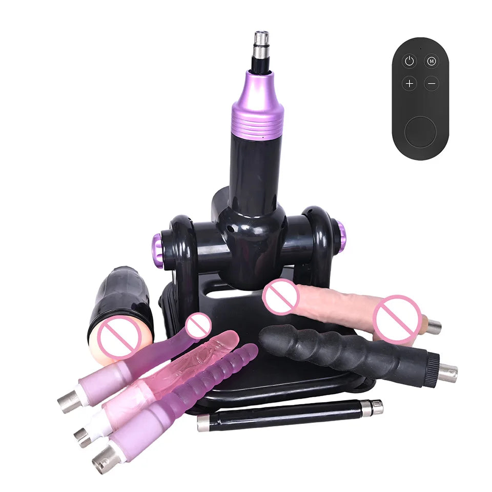 ROUGH BEAST A8 Automatic Adult Sex Machine, Stroke Masturbation Sex Toy, 3XLR Telescope Love Machine For Women And Men