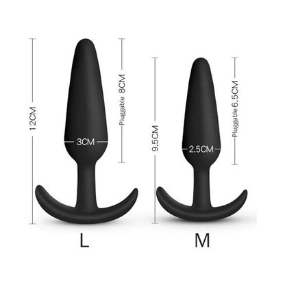 S/M/L Sexy Toys Anal Plug Butt Vibrator Women/Men Soft Silicone Erotic Anal Plug Training Adults Sex Toys for Couple Women Gay