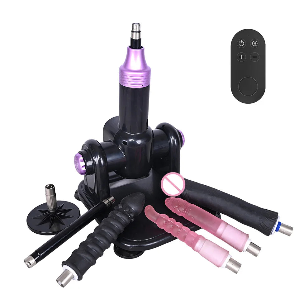 ROUGH BEAST A8 Automatic Adult Sex Machine, Stroke Masturbation Sex Toy, 3XLR Telescope Love Machine For Women And Men