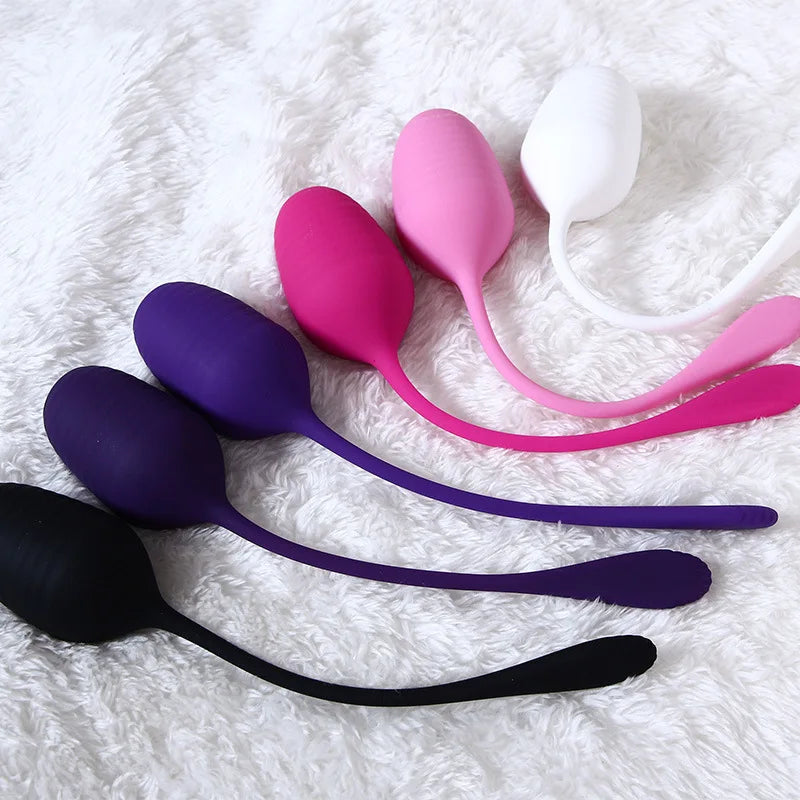 Smart Kegel Ball Vaginal Dumbbells Full Silicone Pussy Vagina Tighten Kegel Exercise Balls Set For Women Lady
