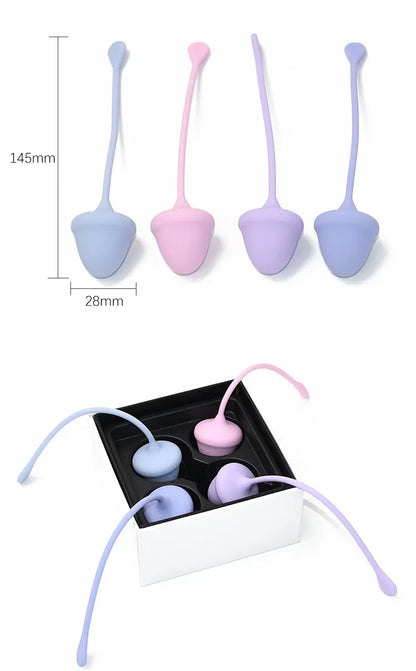 Kegel Balls Weights Kit Exercise Pelvic Vaginal Tightening Kegel Ball for Women