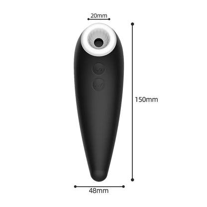 Waterproof Silicone Clit Strong Vacuum Sucking Nipple Vibrator Sex Toy For Women Clitoris Toys