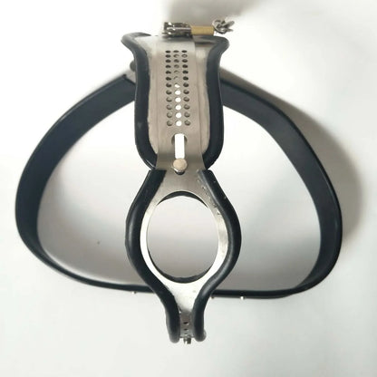 Female Stainless Steel Chastity Belt with Dildo Plug Underwear BDSM Bondage Exotic Chastity Device Flirting Women Toys for Woman