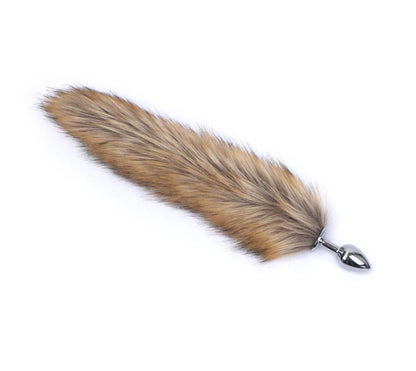 Sexy Fox Tail Anal Plug Metal Butt Plug Anal Sex Toys for Women Cosplay Sex Games For Couples Flirting Dildo Goods For Adults 18
