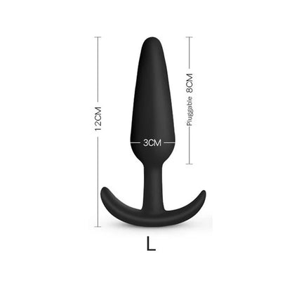 S/M/L Sexy Toys Anal Plug Butt Vibrator Women/Men Soft Silicone Erotic Anal Plug Training Adults Sex Toys for Couple Women Gay