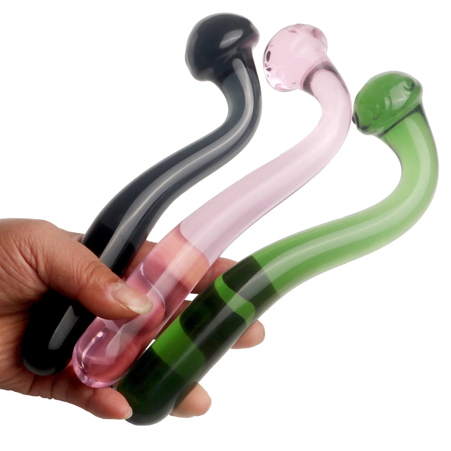 Transparent Glass Rod Female Masturbation Dildo New Erotic Products Manual Bdsm