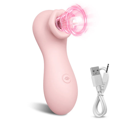Powerful Sucking Vibrator Female Nipple Blowjob Sucker Clitoris Oral Clitoral Stimulator Erotic Sex Toys for Women Adult