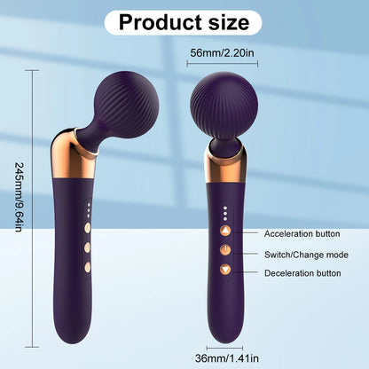 Masturbation Multifunctional Massage Vibrator Elbow- Av Stick Female Sex Machine  G-spot Clitoral Stimulator For Adults Sex Toy