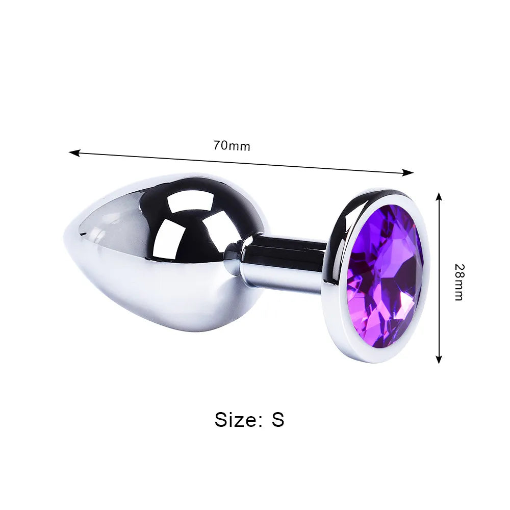 Sexy Fox Tail Anal Plug Metal Butt Plug Anal Sex Toys for Women Cosplay Sex Games For Couples Flirting Dildo Goods For Adults 18
