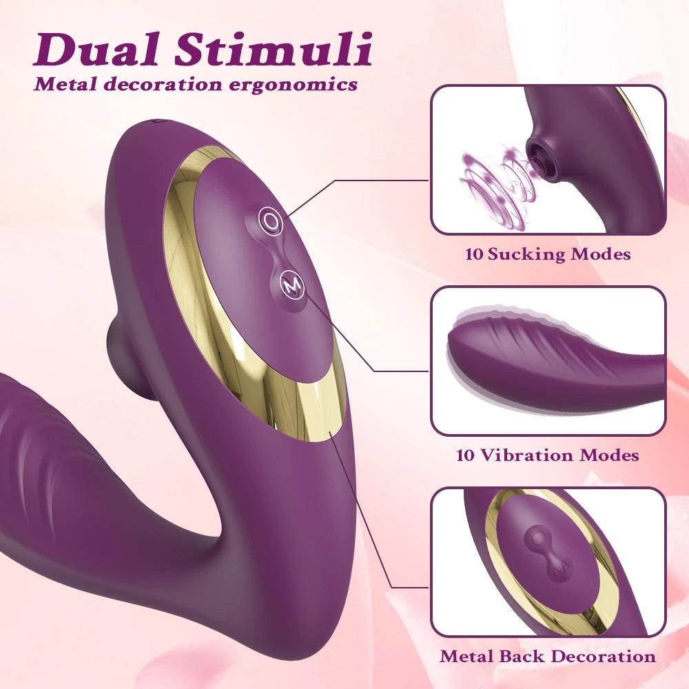 Powerful Sucker Clitoris Vibrator For Women Clit Clitoral Sucking Vacuum Stimulator G-Spot Dildo Vibrating Adults Sex Toys Goods
