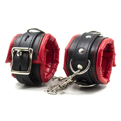 Stainless Steel Adjustable Open Leg Bar Handcuffs Ankle Cuffs Lockable Bondage Set Sex Slave Restraints Dog Collar Sex Toys BDSM