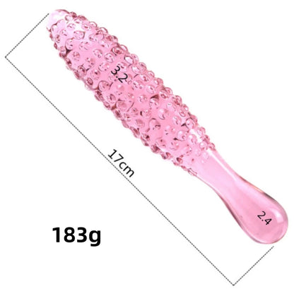 Adult Anal Sex Toys with Crystal Glass Dildo Beads G-Spot Butt Plug for Women Massager Vagina Stimulate Anue Phallus Collection