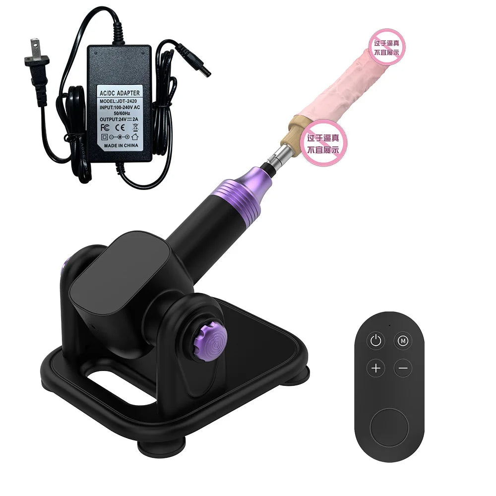 ROUGH BEAST A8 Automatic Adult Sex Machine, Stroke Masturbation Sex Toy, 3XLR Telescope Love Machine For Women And Men