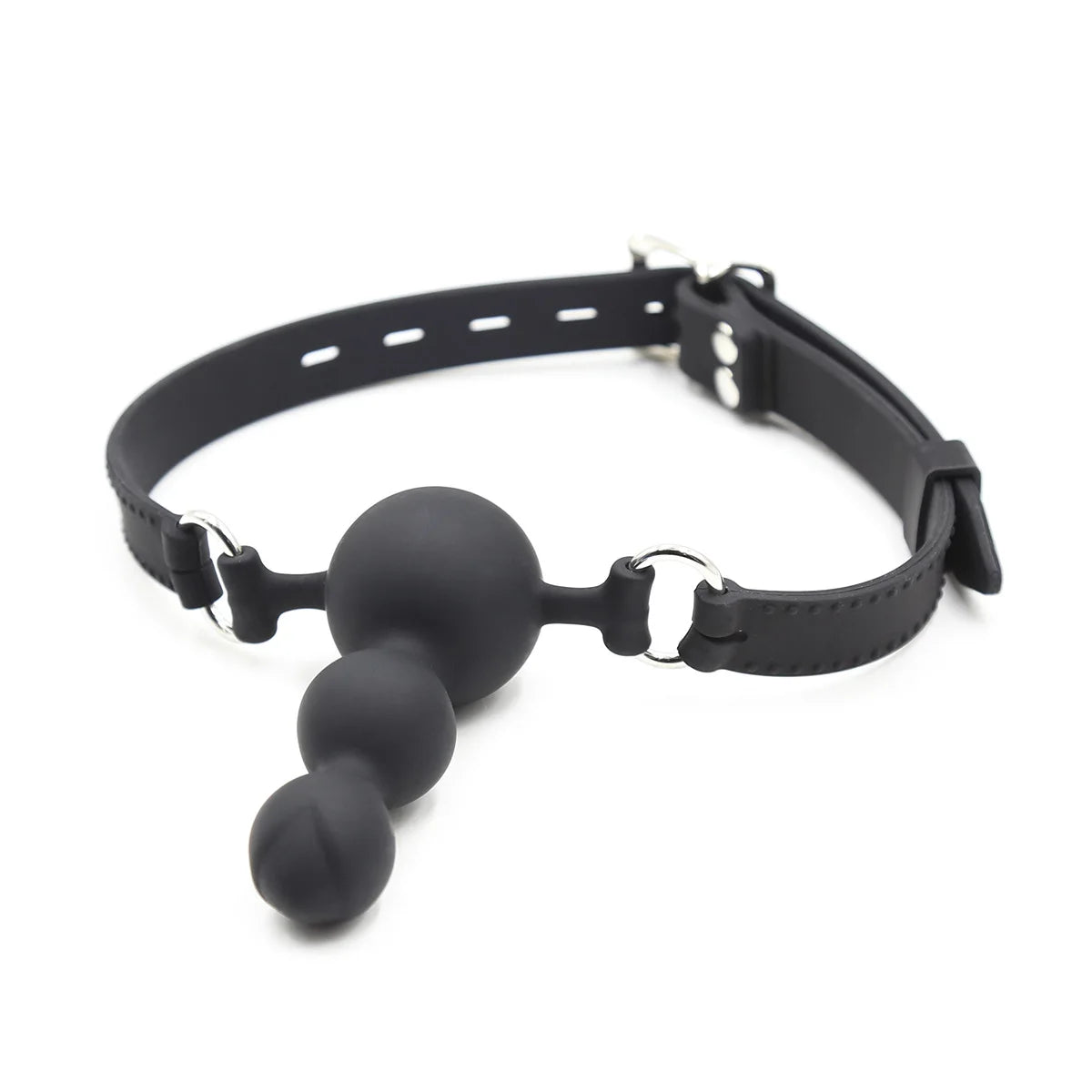 Silicone Mouth Gag Oral Sex Bondage Mouth Ball Plug Dildo Gag Adult Restraint BDSM Sex Toys Drop Shipping