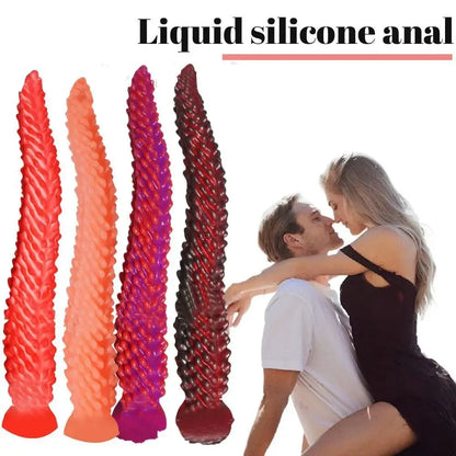 New  Tentacle Anal Plug Long Thick Dildo Silicone Large Butt Plug Suction Cup Anal Toy Dilator Adult Toy Men Women