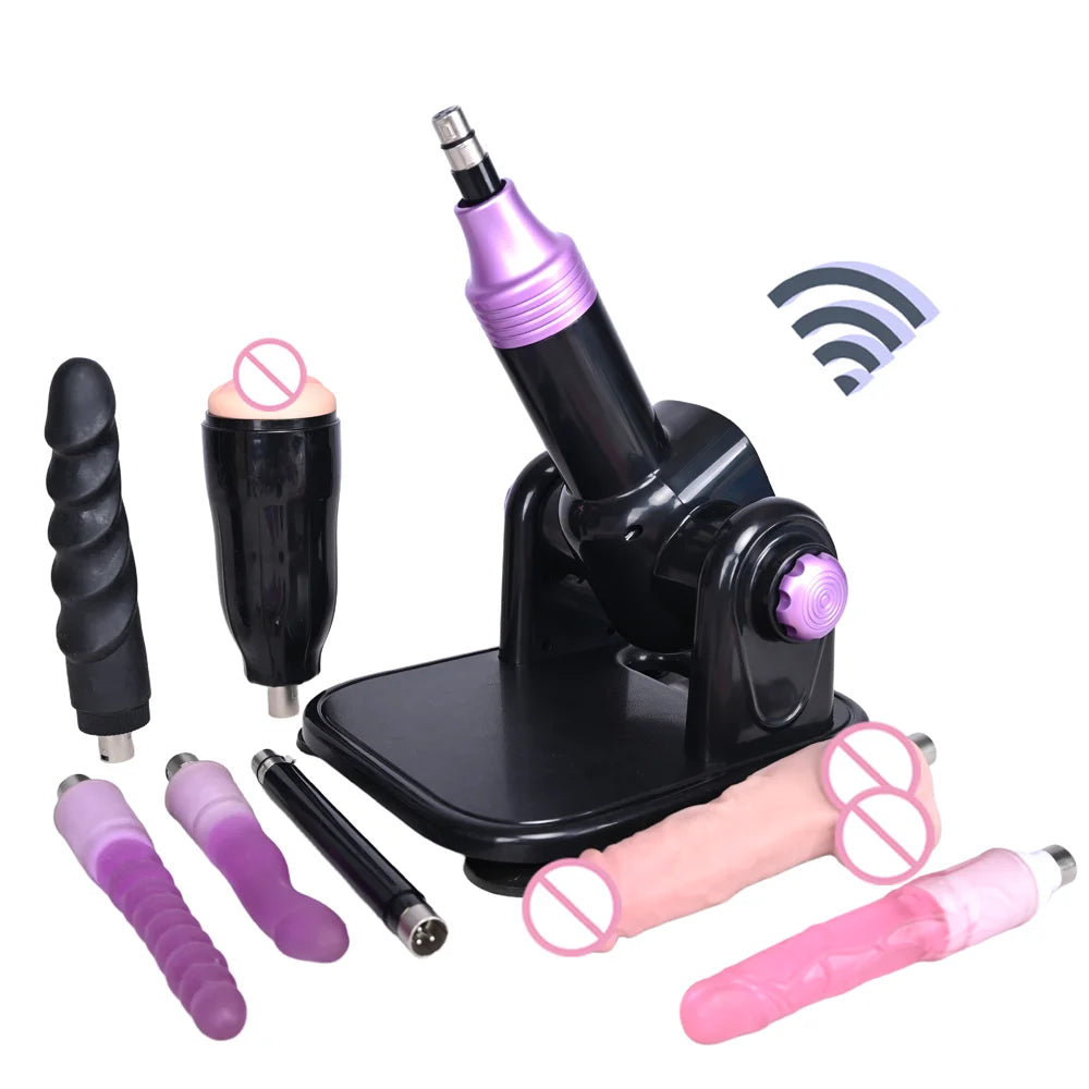 ROUGH BEAST 2025 New Upgrade Wireless Control Masturbation Machine More Attachments Thrusting Penetration Sex Toy with Dildo