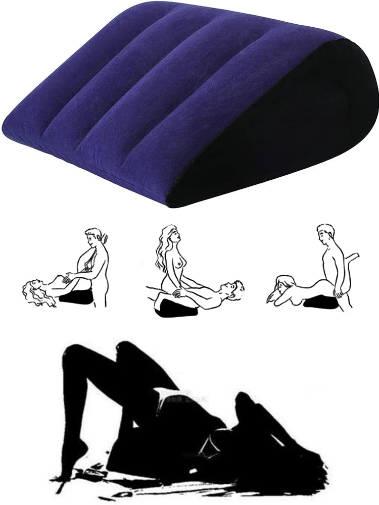 BDSM Sex Pillow Handcuff Open Leg Sex Toy Set SM Hand Restraint Cuffs Legs Split Ankle Cuffs Bondage Gear Couple Adult Games Toy
