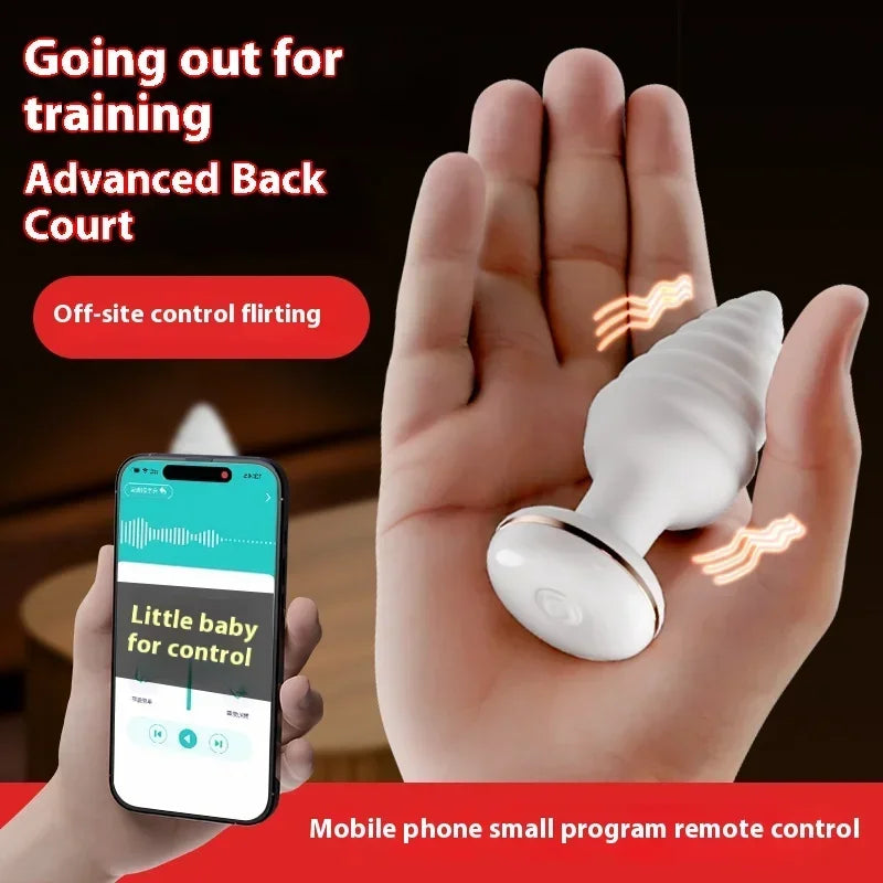 GALAKU Unicorn Male Rear Anal Plug Heated Male Erotic Alternative Toys