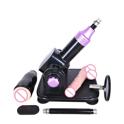 ROUGH BEAST A8 Automatic Adult Sex Machine, Stroke Masturbation Sex Toy, 3XLR Telescope Love Machine For Women And Men