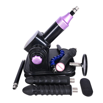 ROUGH BEAST A8 Automatic Adult Sex Machine, Stroke Masturbation Sex Toy, 3XLR Telescope Love Machine For Women And Men